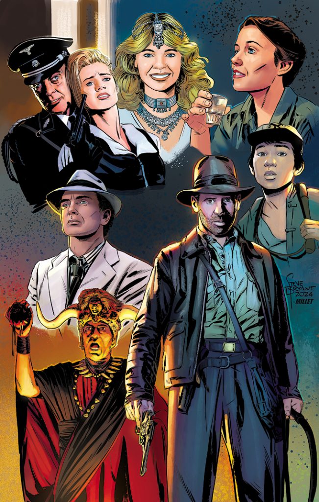 color image, Indiana Jones and friends